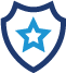 Illustration of a security badge