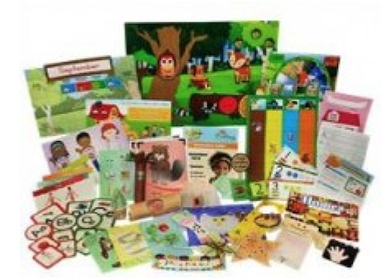 Different types for children materials