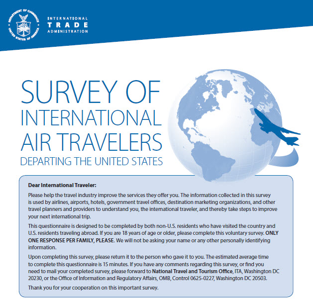 Survey of International Air Travellers