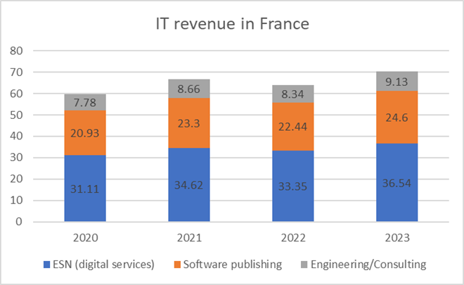 IT Revenue in France