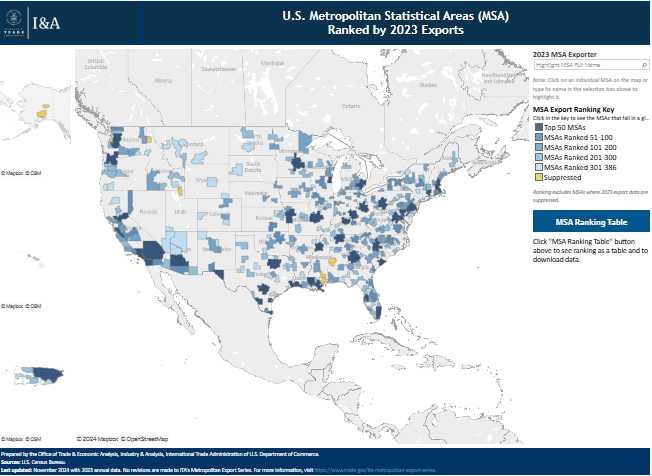 2023 Metro Rank Map Image