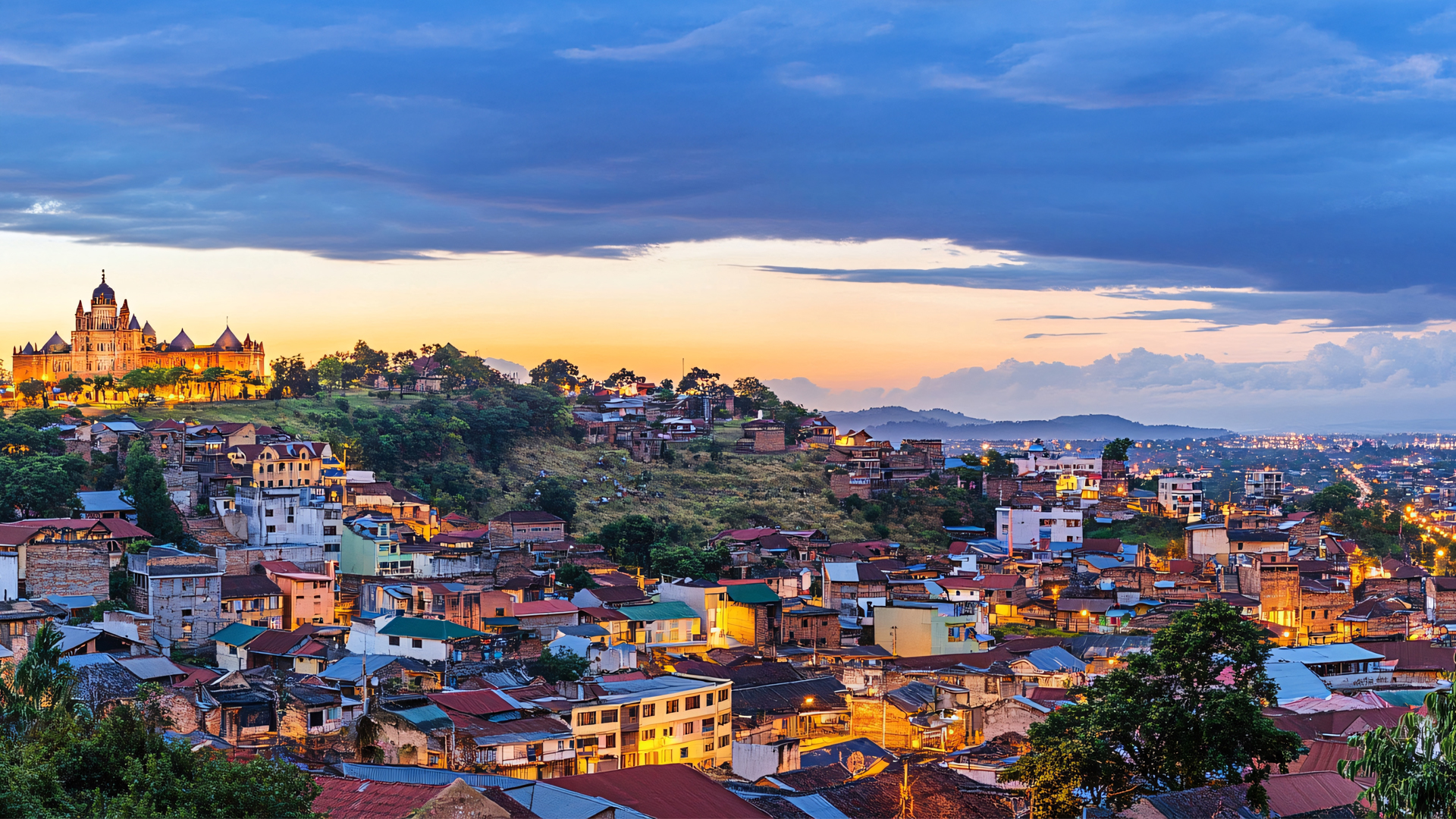 View of Madagascar