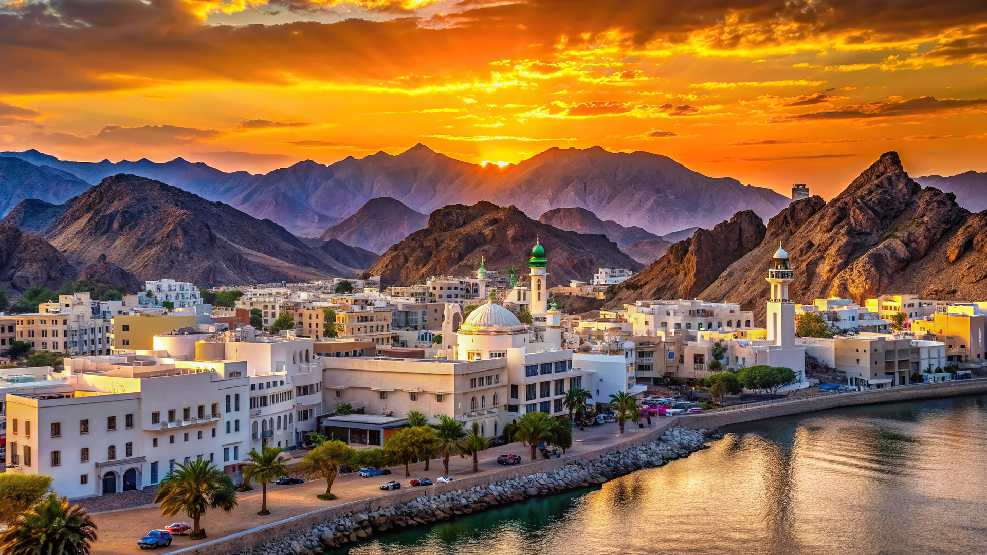 View of Oman