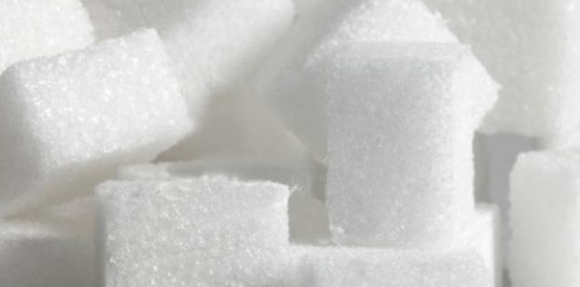 Pile of sugar cubes