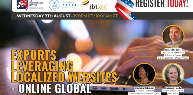 Grow Your Exports Leveraging STEP Grant and Localized Websites- Online Global