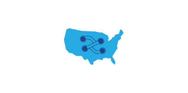 This icon is a visual representation of stock flow in the United States.