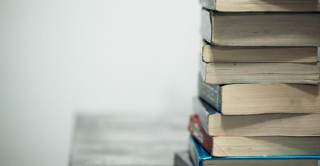 stack of books